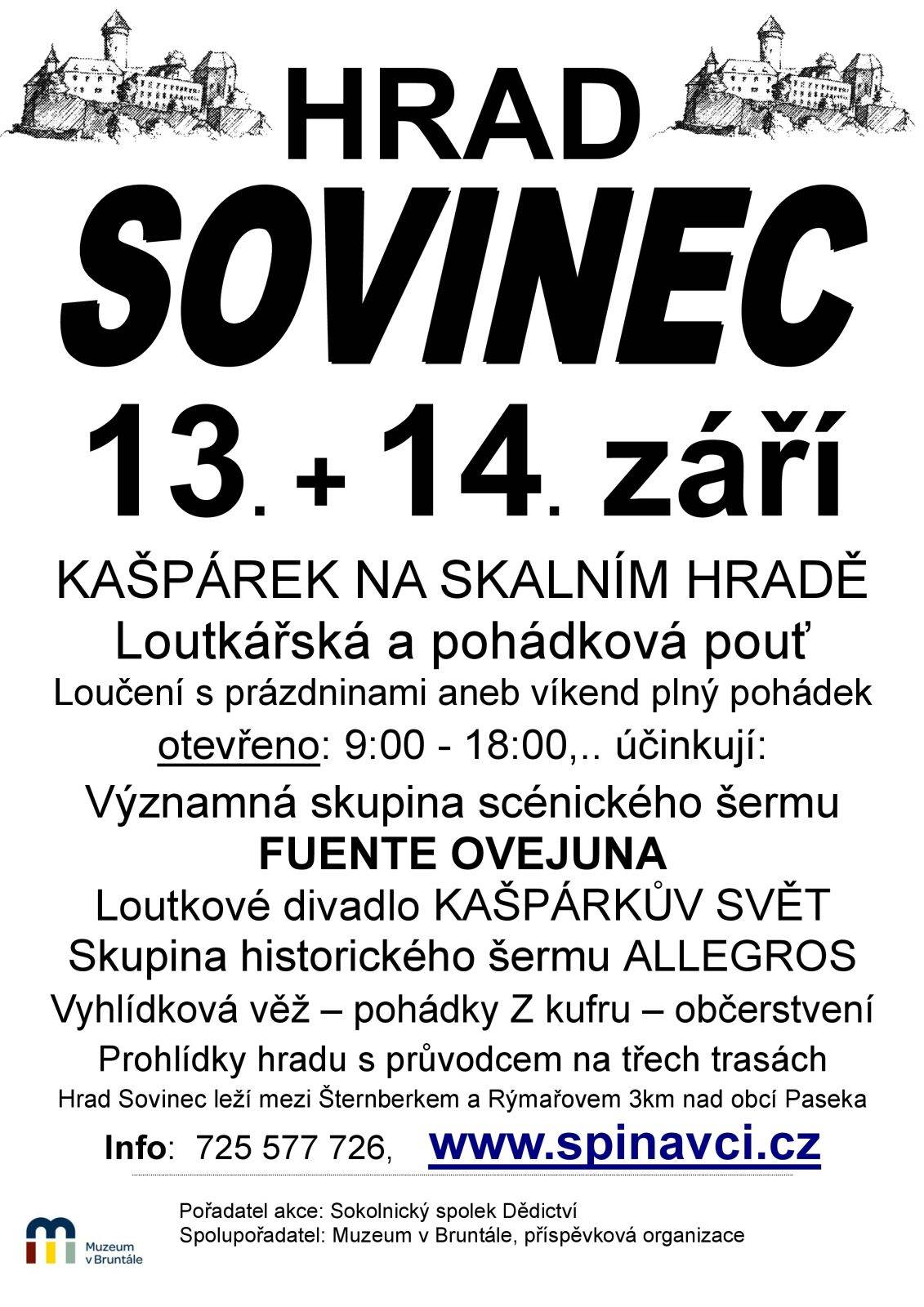 Kašpárek na skalním hradě