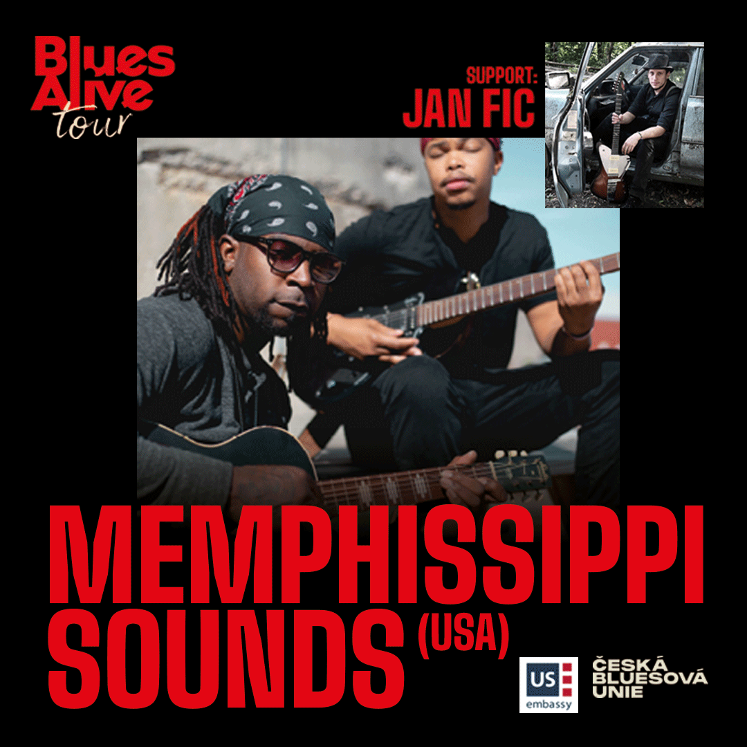 Memphissippi Sounds (US), support: Jan Fic - Blues Alive Tour 2023 v Tančírně