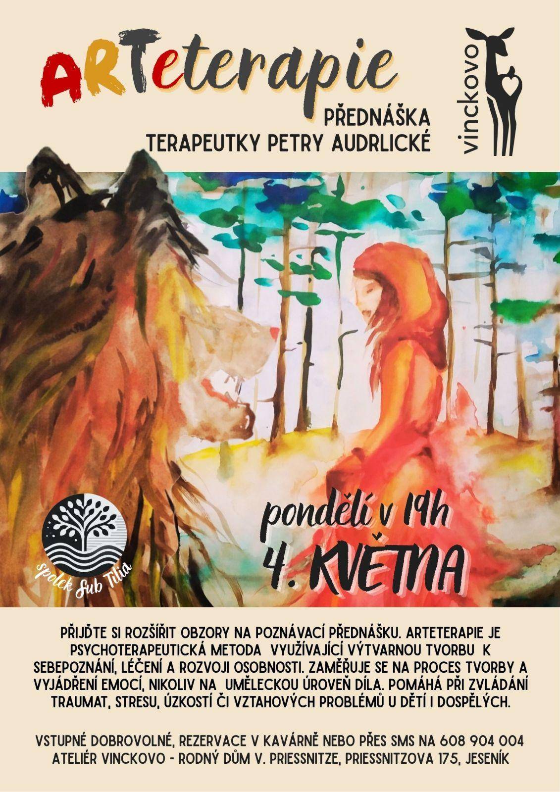 ARTETERAPIE - Přednáška Petry Audrlické