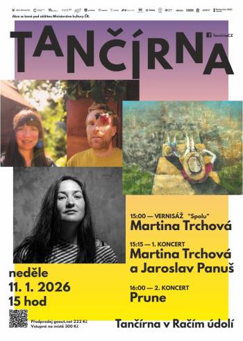 Koncert Prune a Christoffer Strandh+ Koncert Martiny Trchové a Jaroslava Panuše spojený s vernisáží obrazů Martiny Trchové