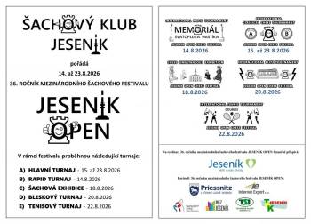 Mezinárodní šachový festival JESENÍK OPEN 2026